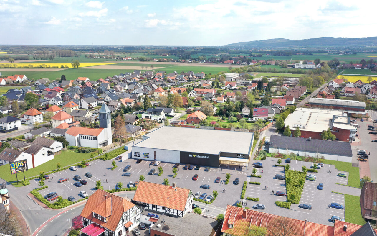 Preußisch Oldendorf Mindener Straße Supermarkt halsdorfer