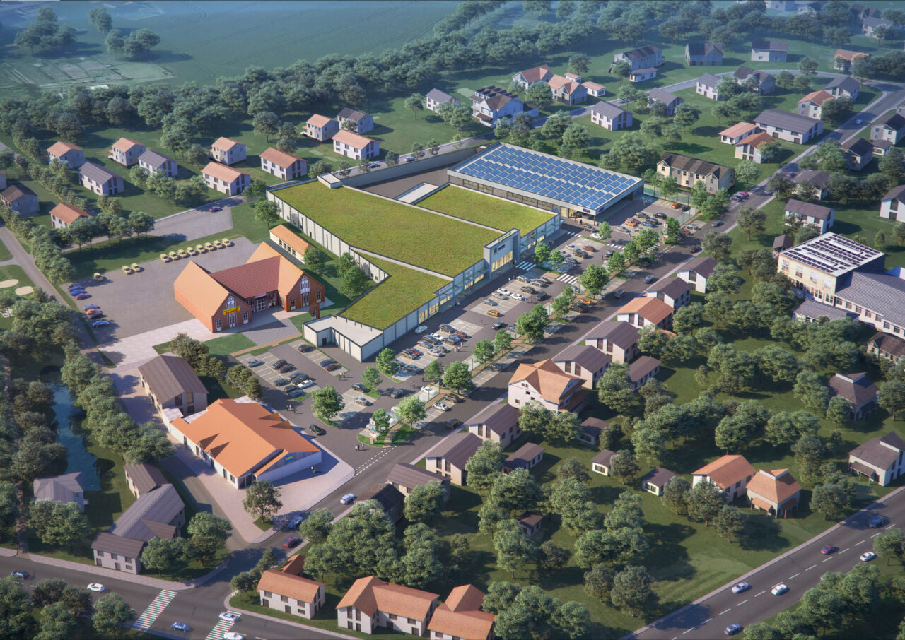 Horn Bad Meinberg Kampstra e Nahversorgungszentrum Halsdorfer